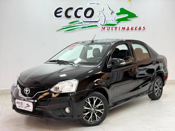 TOYOTA ETIOS 1.5 PLATINUM SEDAN 16V FLEX 4P AUTOMÁTICO TOYOTA ETIOS 1.5 PLATINUM SEDAN 16V FLEX 4P AUTOMÁTICO